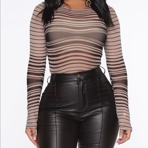 FashionNova bodysuit - M